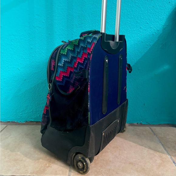 Totto School Backpack with Wheels, and Pencil case - Picture 2 of 4